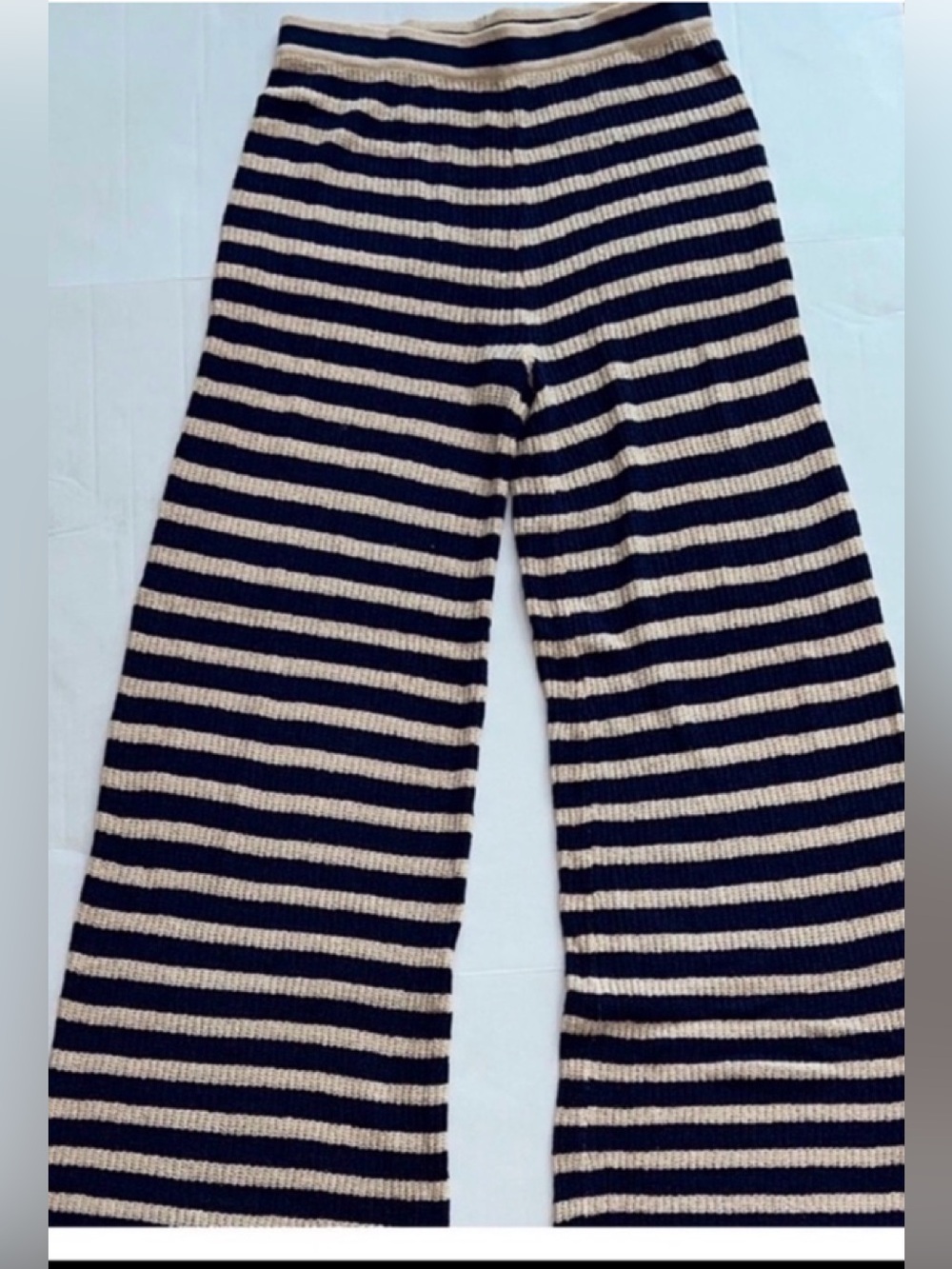 Anthropologie striped knit pants
